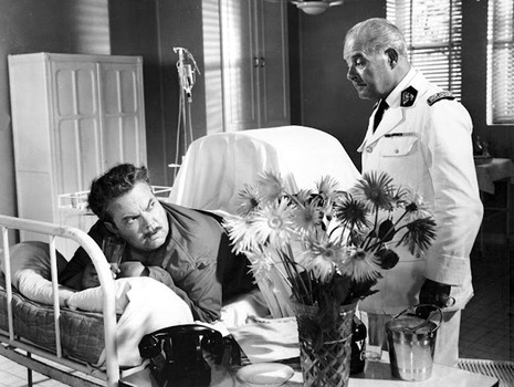Orson Welles (left) in The Roots of Heaven