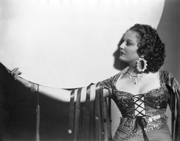 Publicity shot of Thelma Todd from The Bohemian Girl (1936); image courtesy of www.doctormacro.com